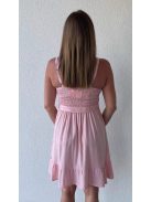 AMY vállpántos ruha - rózsaszín