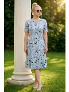 GIGI nagyméretű ruha - kék