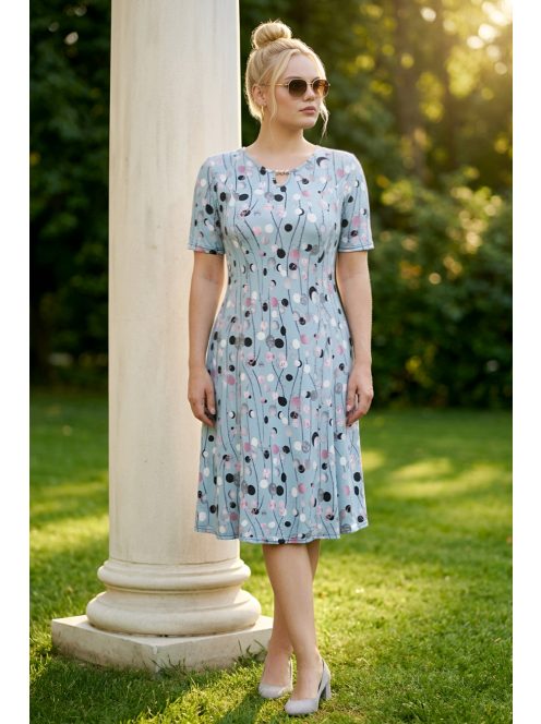 GIGI nagyméretű ruha - kék