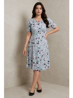 GIGI nagyméretű ruha - kék