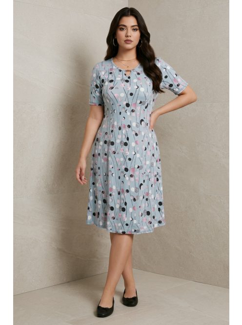 GIGI nagyméretű ruha - kék