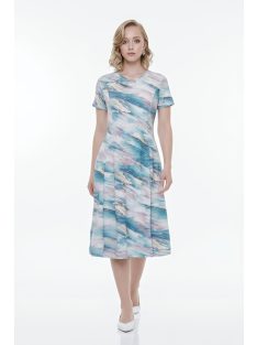 GIGI nagyméretű ruha - márványminta