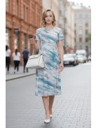 GIGI nagyméretű ruha - márványminta