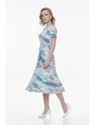 GIGI nagyméretű ruha - márványminta