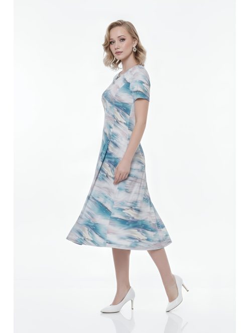 GIGI nagyméretű ruha - márványminta