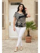 MIRA nagyméretű pamut blúz (L-4XL méret)
