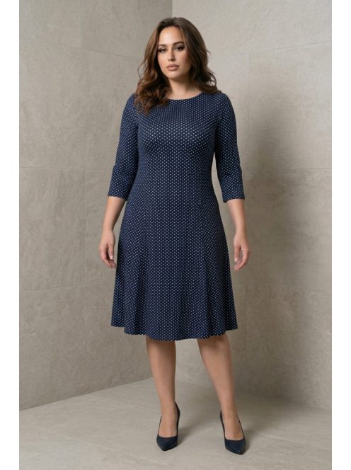 POLLI pöttyös ruha (L-4XL)