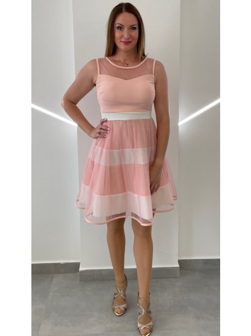 BELLA koktélruha - rózsaszín