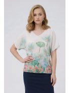 POPPY tavaszi felső - zöld/kék