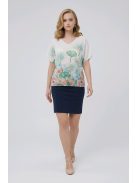 POPPY tavaszi felső - zöld/kék