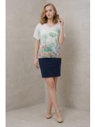 POPPY tavaszi felső - zöld/kék