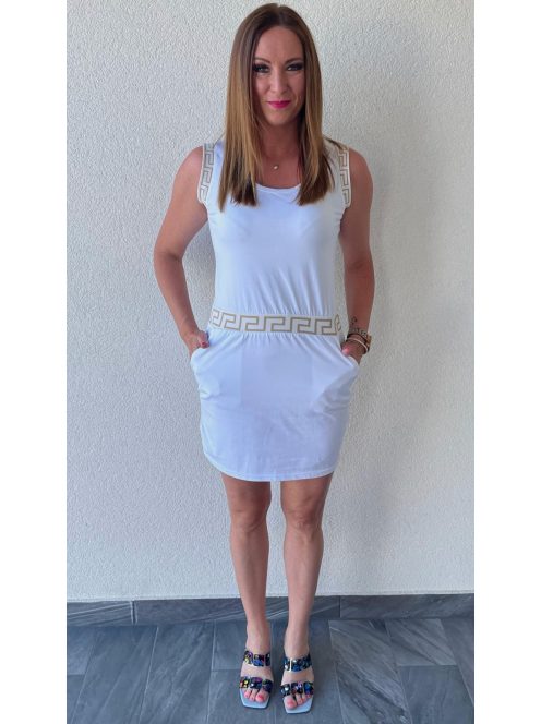 ARIEL pamut ruha - fehér