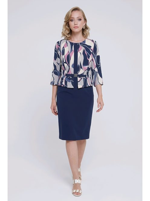 MARA nagyméretű ruha - sötétkék