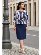 MARA nagyméretű ruha - sötétkék