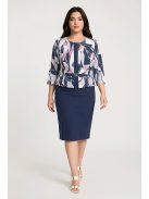 MARA nagyméretű ruha - sötétkék