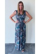 AMINA pitypang mintás maxiruha - kék