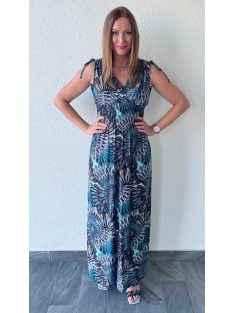 AMINA pitypang mintás maxiruha - kék