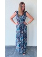AMINA pitypang mintás maxiruha - kék