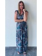 AMINA pitypang mintás maxiruha - kék