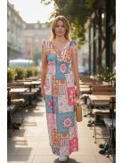 AMINA maxiruha - kék/pink