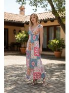 AMINA maxiruha - kék/pink