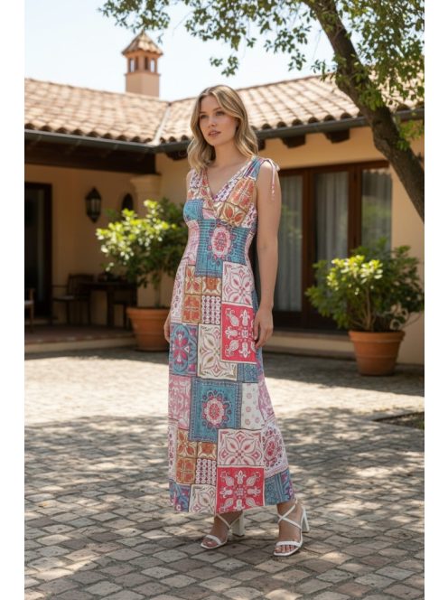 AMINA maxiruha - kék/pink