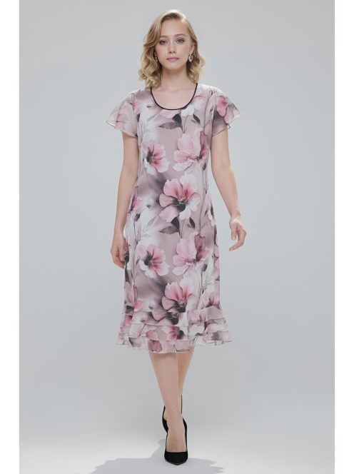 SZOFI nagyméretű ruha (L-4XL) - pink 