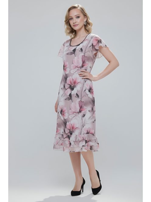 SZOFI nagyméretű ruha (L-4XL) - pink 