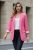 NEW COLLECTION prémium minőségű blézer - sötét pink