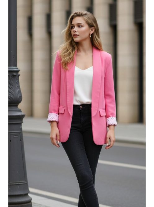 NEW COLLECTION prémium minőségű blézer - sötét pink