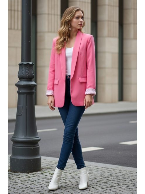 NEW COLLECTION prémium minőségű blézer - sötét pink