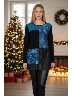 ADA EXTYN tunika - fekete/kék