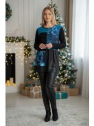 ADA EXTYN tunika - fekete/kék