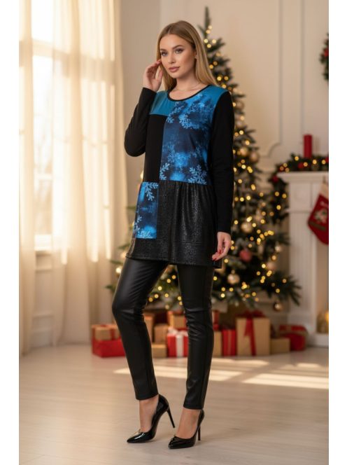 ADA EXTYN tunika - fekete/kék