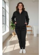 Nagyméretű prémium szabadidőszett (XL-4XL) - fekete