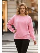 FLORA virágdíszes felső - pink