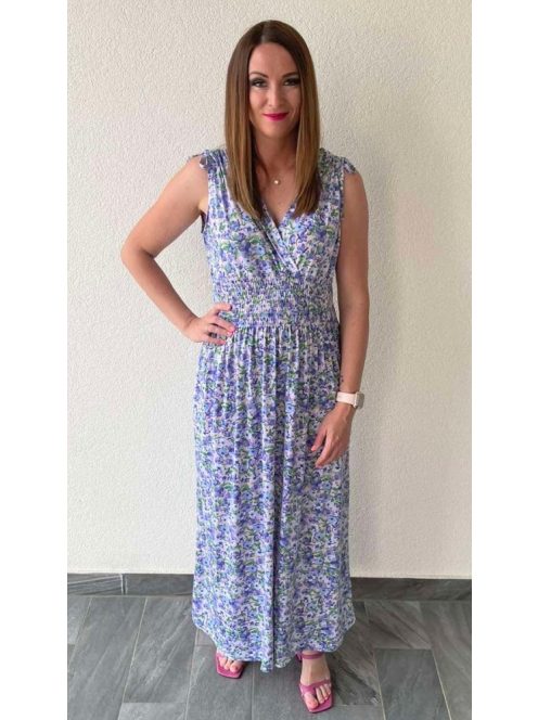 AMINA maxiruha - lila virággal