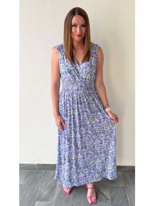 AMINA maxiruha - lila virággal