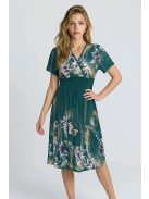 ADELE rövidujjú ruha - zöld
