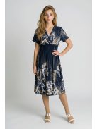 ADELE rövidujjú ruha - sötétkék
