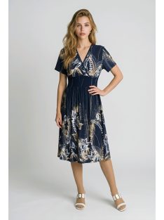 ADELE rövidujjú ruha - sötétkék