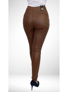 RE-DRESS barna bőrnadrág -