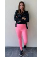 NEON pink nyári leggings